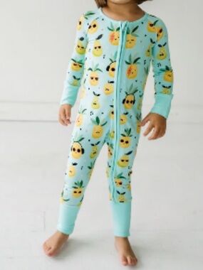 Pineapple Jams Zippy- Little Sleepies
